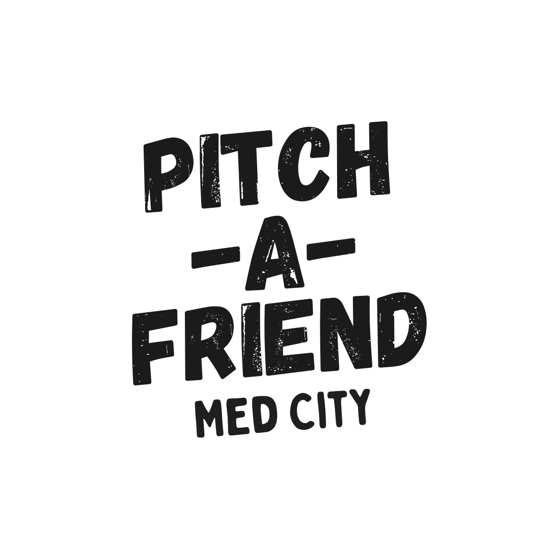 Pitch-A-Friend Med City Logo