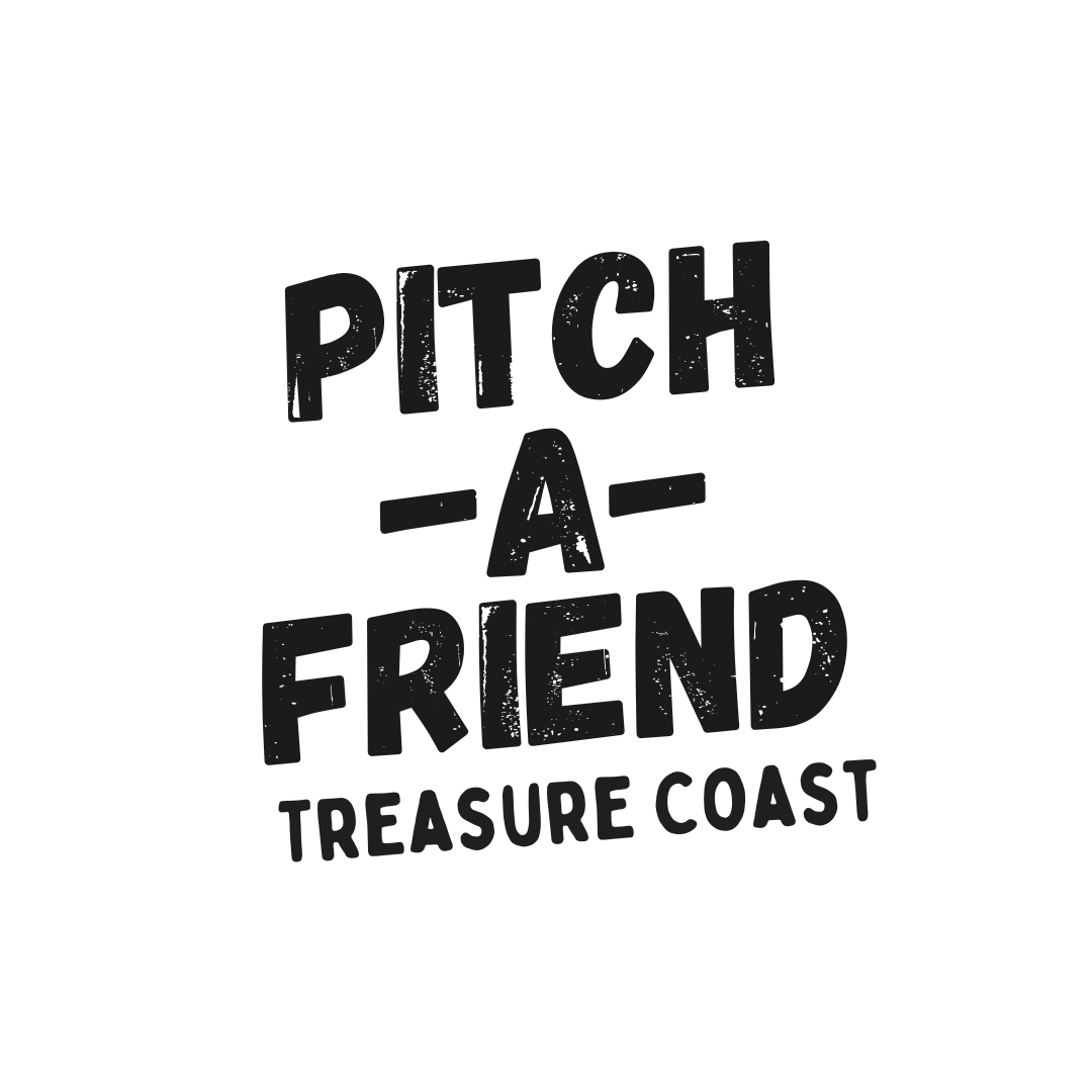 Pitch-A-Friend Treasure Coast Logo